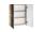 Aqualine VEGA galérka 60x70x18cm, dub platin