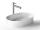 RAVAK XJX01155001 Ceramic Slim O keramické umývadlo Bez prepadu 55x37x12cm white + výpusť