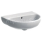 Geberit Selnova Malé umývadlo 500x410mm, bez otvoru pre bat. s prepadom, biela
