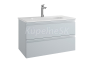 Ideal Standard T0051PH Tesi skrinka pod umývadlo 80cm-2 zásuvky(lesklá/matná svetlošedá)