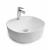 Ceramica Latina Alfa 3 okrúhle keramické umývadlo 40x40x12 cm,otvor pre bat,Biele