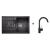 Blanco SET 09-B 24 drez silgranit METRA 45 S 78x50 cm Antracit+batéria Mida Antracit