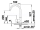 Blanco SET 10-C 24 drez silgranit ZIA 5 S 86x50 cm Biela+batéria Mida Biela