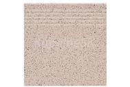 Cersanit Mont Blanc Beige-Black mrazuvzdorná schodovka 30x30x0,75 cm R10 matná