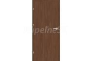 ERKADO SET Bezfalcové rámové dvere Altamura 1 plné Premium Orech + zárubeň