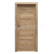 PORTA Doors SET Rámové dvere VERTE HOME C.0 plné, fólia Dub Mauvilla + zárubeň