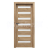 PORTA Doors SET Rámové dvere VERTE HOME D.7 so sklom, fólia Dub Mauvella + zárubeň