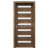 PORTA Doors SET Rámové dvere VERTE HOME D.7 so sklom, fólia Dub Tmavý Matný + zárubeň