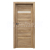 PORTA Doors SET Rámové dvere VERTE HOME H.1 so sklom, fólia Dub Mauvella + zárubeň