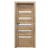 PORTA Doors SET Rámové dvere VERTE HOME H.5 so sklom, fólia Dub Mauvella + zárubeň