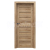 PORTA Doors SET Rámové dvere VERTE PREMIUM D.0 Plné, 3Dfólia Dub Mauvella+zárubeň