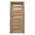 PORTA Doors SET Rámové dvere VERTE PREMIUM D.2 skloMat, 3Dfólia Dub Mauvella+zárubeň