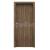 PORTA Doors SET Rámové dvere Porta DECOR, plné,fólia DUB TMAVÝ MATNÝ+ zárubňa