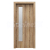 PORTA Doors SET Rámové dvere Porta DECOR,fólia DUB MAUVELLA sklo Činčila + zárubňa