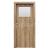PORTA Doors SET Rámové dvere Porta DECOR,fólia DUB MAUVELLA sklo činčila + zárubňa