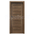 PORTA Doors SET Rámové dvere KONCEPT A0, plné Matné, 3D fólia Dub Tmavý Matný+ zárubňa