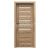 PORTA Doors SET Rámové dvere KONCEPT A6, sklo Matné, 3D fólia Dub Mauvella + zárubňa