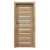 PORTA Doors SET Rámové dvere KONCEPT A9, sklo Matné, 3D fólia Dub Mauvella + zárubňa