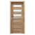 PORTA Doors SET Rámové dvere KONCEPT C3, sklo Matné, 3D fólia Dub Mauvella + zárubňa