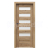 PORTA Doors SET Rámové dvere KONCEPT C5, sklo Matné, 3D fólia Dub Mauvella + zárubňa