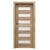 PORTA Doors SET Rámové dvere KONCEPT C6, sklo Matné, 3D fólia Dub Mauvella + zárubňa