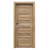 PORTA Doors SET Rámové dvere KONCEPT H0, plné Matné, 3D fólia Dub Mauvella + zárubňa