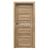 PORTA Doors SET Rámové dvere KONCEPT H0, plné Matné, 3D fólia Dub Mauvella + zárubňa
