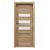 PORTA Doors SET Rámové dvere KONCEPT H3, sklo Matné, 3D fólia Dub Mauvella + zárubňa