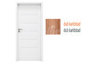 INVADO SET Rámové dvere TAMPARO 1 plné, fólia, Dub Karlstand B771 a zárubeň