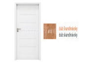 INVADO SET Rámové dvere TAMPARO 1 plné, fólia, Dub Škandinávsky B772 a zárubeň