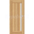 ERKADO SET Bezfalcové rámové dvere FRÉZIA 5 presklené, fólia Greko, Dub + zárubeň