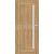 ERKADO SET Bezfalcové rámové dvere FRÉZIA 5 presklené, Premium Dub Prírodný + zárubeň