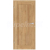 ERKADO SET Bezfalcové rámové dvere FRÉZIA 6 plné, CPL Laminát Dub ST + zárubeň