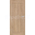ERKADO SET Bezfalcové rámové dvere FRÉZIA 6 plné, Premium Dub + zárubeň