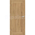 ERKADO SET Bezfalcové rámové dvere FRÉZIA 6 plné, Premium Dub Prírodný + zárubeň