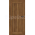 ERKADO SET Bezfalcové rámové dvere FRÉZIA 4 plné, Premium Orech Klasický + zárubeň