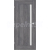 ERKADO SET Bezfalcové rámové dvere FRÉZIA 5 presklené, Premium Jaseň Grafit + zárubeň