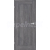 ERKADO SET Bezfalcové rámové dvere FRÉZIA 6 plné, Premium Jaseň Grafit + zárubeň