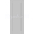 ERKADO SET Bezfalcové rámové dvere FRÉZIA 6 plné, CPL Laminát Popolavá ST + zárubeň