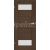 ERKADO SET Bezfalcové rámové dvere Debécia 6 presklené, CPL Wenge Dark ST + zárubeň