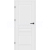 ERKADO SET Bezfalcové rámové dvere Nemézia 6 plné, Premium, Biela Kôra a zárubeň