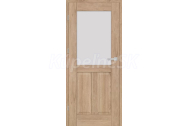 ERKADO SET Bezfalcové rámové dvere Nemézia 11 presklené, Premium, Dub + zárubeň