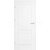 ERKADO SET Bezfalcové rámové dvere Nemézia 8 plné, CPL, Biela St a zárubeň