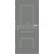 ERKADO SET Bezfalcové rámové dvere Nemézia 6 plné, CPL, SvetloSivá St a zárubeň