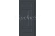 ERKADO SET Bezfalcové rámové dvere Nemézia 12 plné, CPL, Antracit St + zárubeň
