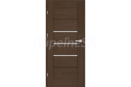 ERKADO SET Bezfalcové rámové dvere Daglézia 6 presklené,CPL Laminát,Wenge Dark St+ zárubeň