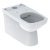 Geberit Selnova Square WC kombi misa 68x35,5 cm,hlboké splach.,vario odpad,Rimfree,Biele