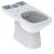 Geberit Selnova Square WC kombi misa 68x35 cm,hlboké splach.,vodorovný odtok,Rimfree,Biele