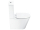 Ravak Elegant Rimoff voľne stoj WC kombi 38x60,5x82,5 cm+sed SC,Vario odpad,Biele+Cleaner