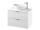 Cersanit Tirso 60 umývadlová skrinka pre umývadlo na dosku 59,4x44,6cm v demonte Biela mat